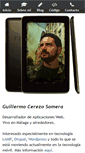 Mobile Screenshot of guillermocerezo.com